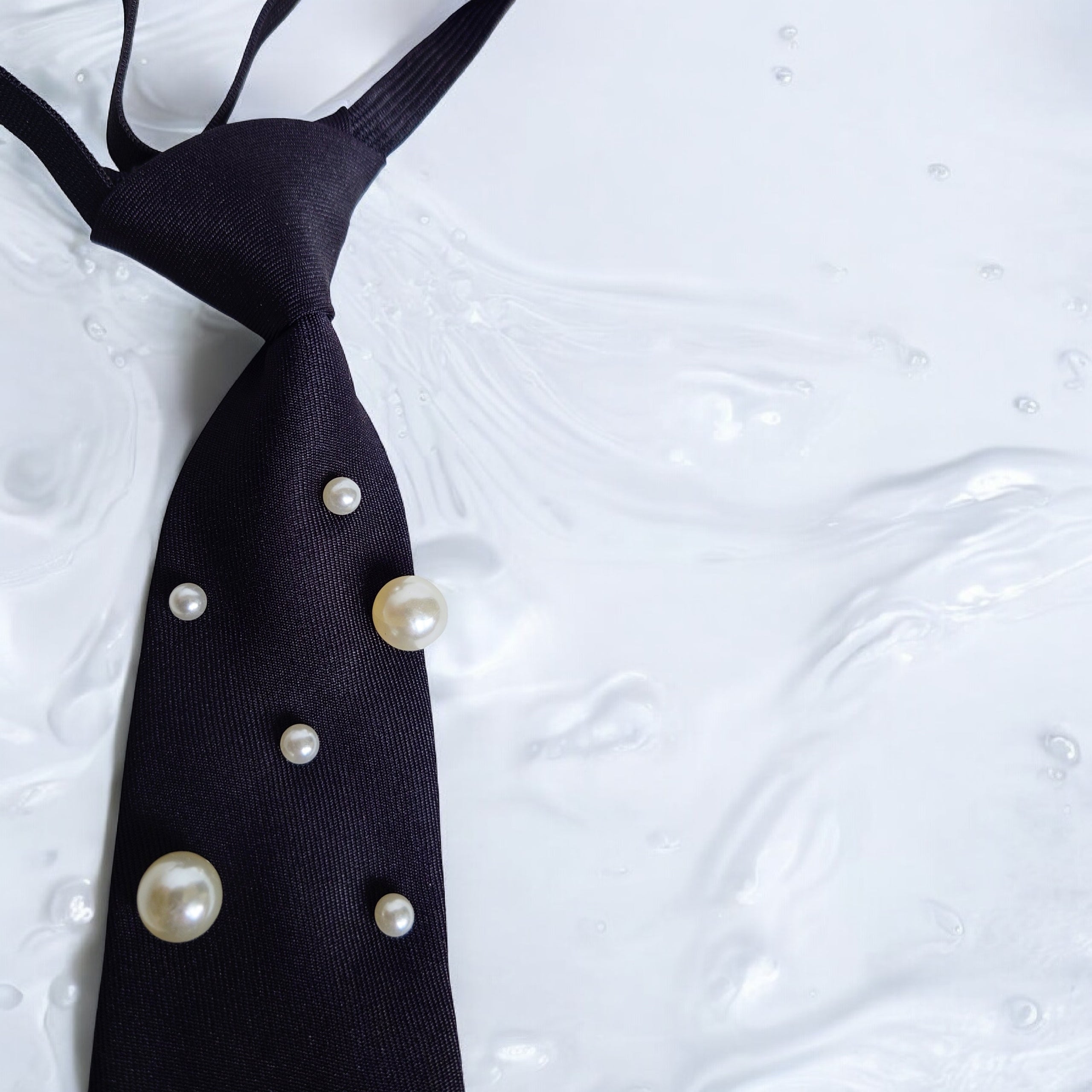 La perle - Cravate coréenne